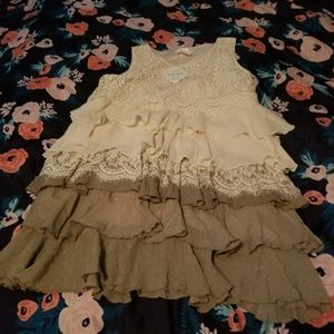 Boutique style dress above knee NWT